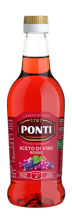 Aceto Di Vino Rosso Ponti - 1 Lt