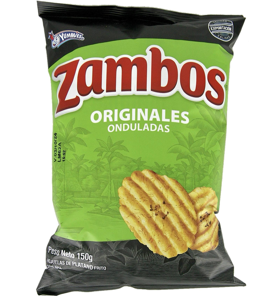 Zambos Originales Onduladas 150G 