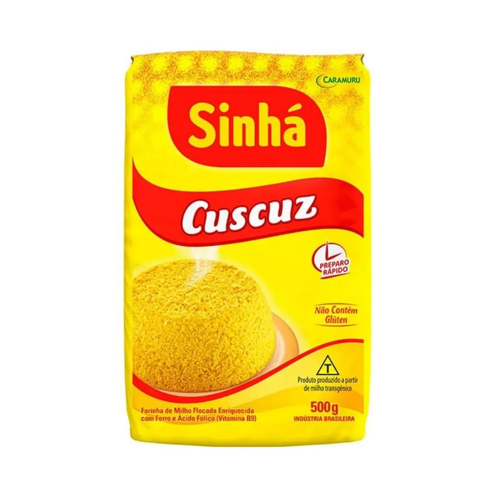 Cuscuz Tradicional Sinha 500g