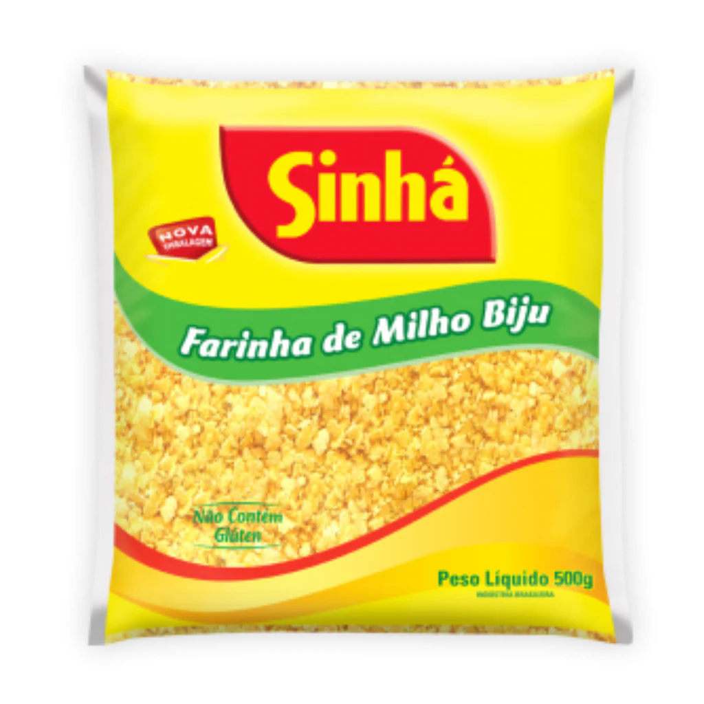 Sinha Farinha De Milho Biju 500g