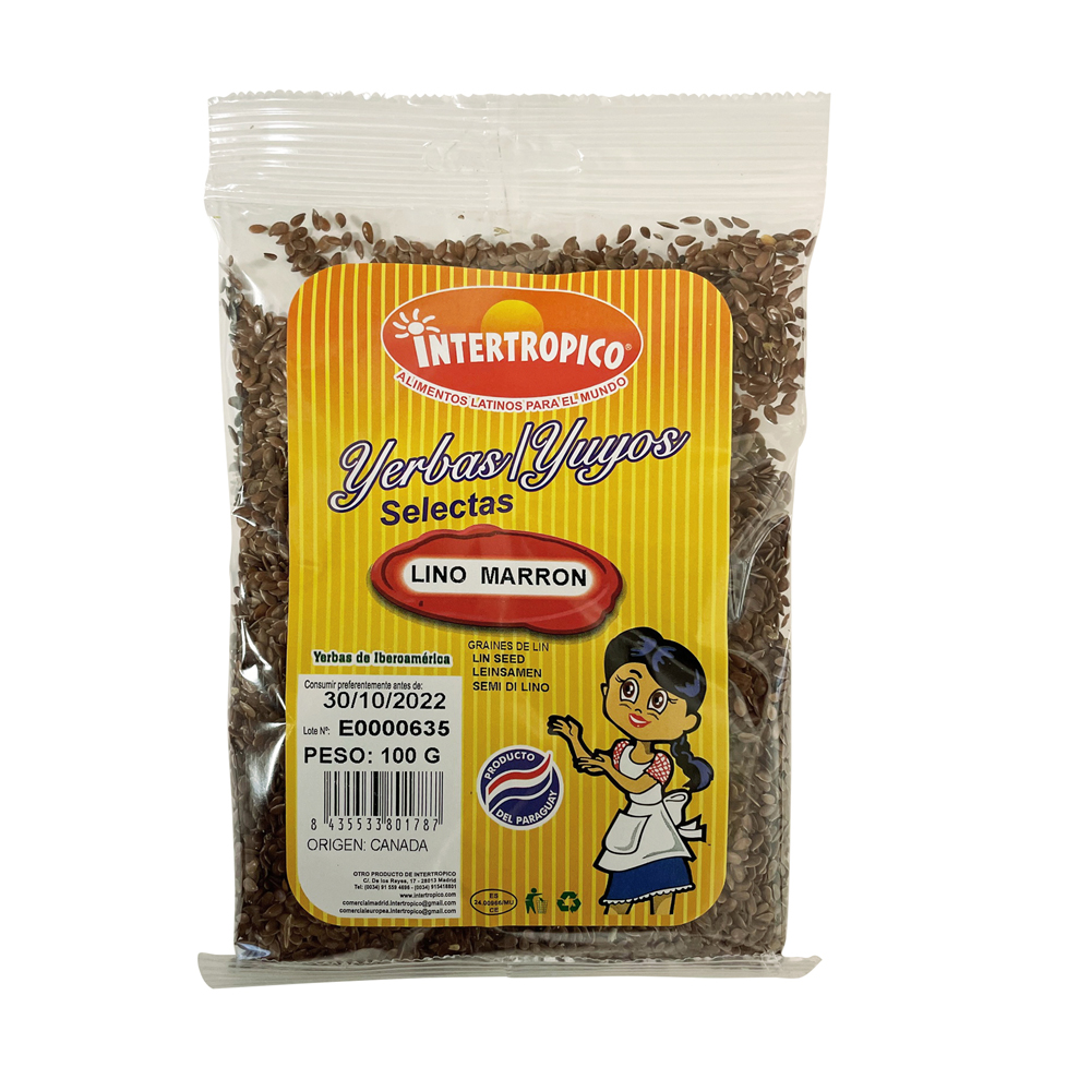 Lino Marron Intertropico 100g
