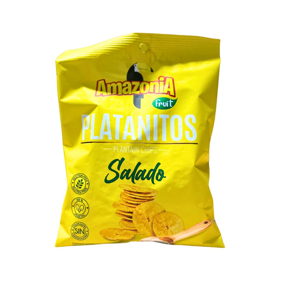 Platanitos salados Amazonia 75g