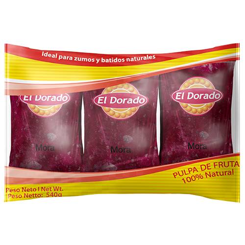 Pulpa De Mora El Dorado 90g*6und 