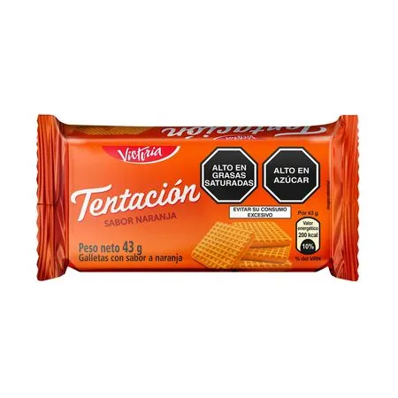 Galleta Tentacion Naranja Victoria