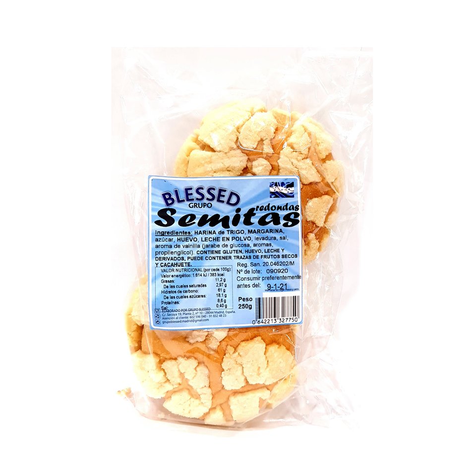 Semitas Redonda 250g Blessed Grupo