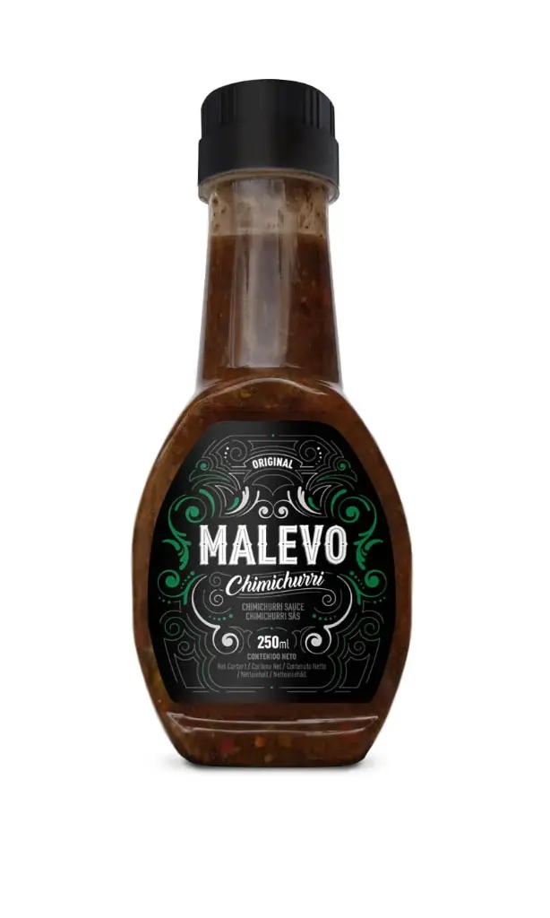 Salsa Chimichurri Tradicional 250ml Malevo