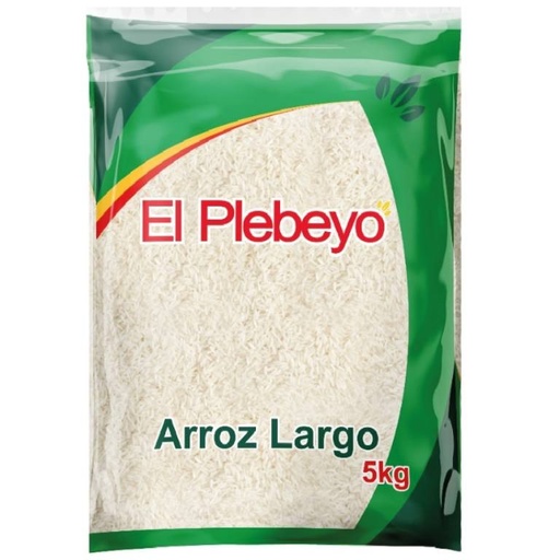 [43215] Arroz Largo El Plebeyo 5 Kg