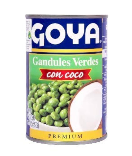 [0059] Goya Gandules Verdes Con Coco 425g