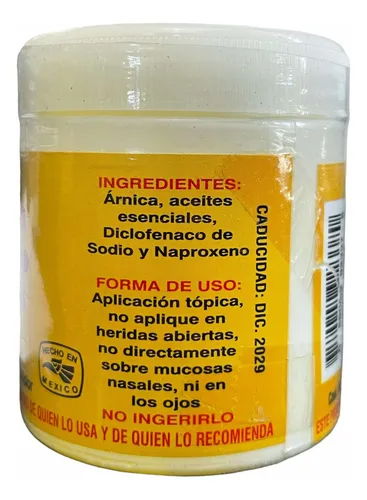 [4139] frotacion 8 En Uno Haproxeno & Diclofenaco Natural