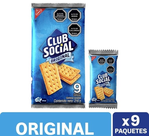 [7568] Galletas Club Social 216G