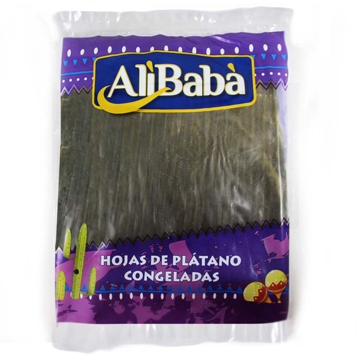 [75097] Hojas De Plátano Congelado 500G Alibaba 