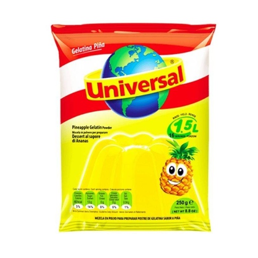 [3096] Gelatina Sabor A Pina Universal 1.5l
