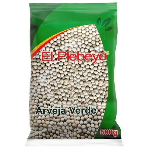 [2896] Arveja Verde Entera El Plebeyo – 500 g