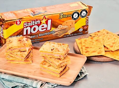 [GAL00058] Galletas Saltin Noel Queso Y Mantequilla 385g