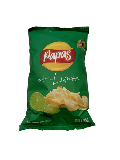[50293] Papas Sabor A limon La Mantuana 105g