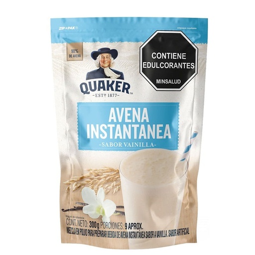 [INS00039] Avena Instantanea Sabor Vainilla Quaker 300G