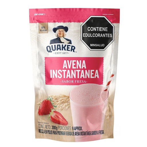 [54005] Quaker Avena Instantanea Sabor Fresa 300G