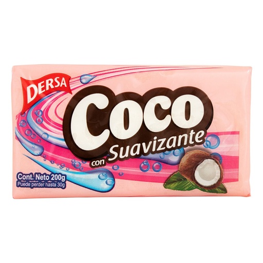 [3630] Jabon Dersa Coco Suavizante 200g