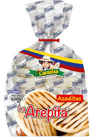 [3656] Arepa Maiz Blanca D'carnilsa 800g 6 Und