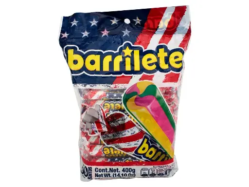 [3696] ​Caramelo Masticable Barrilete 50 Unidades – 400 g – Sabor Frutal