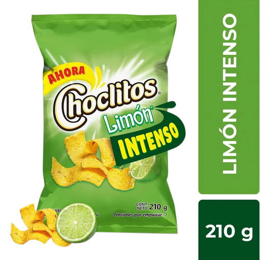 [7839] Choclitos  De Limon Super Intenso 210g