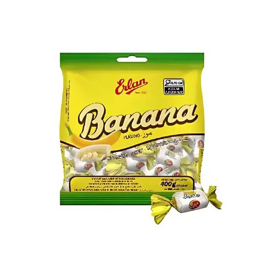 [4705] Bala de Banana ERLAN 400g