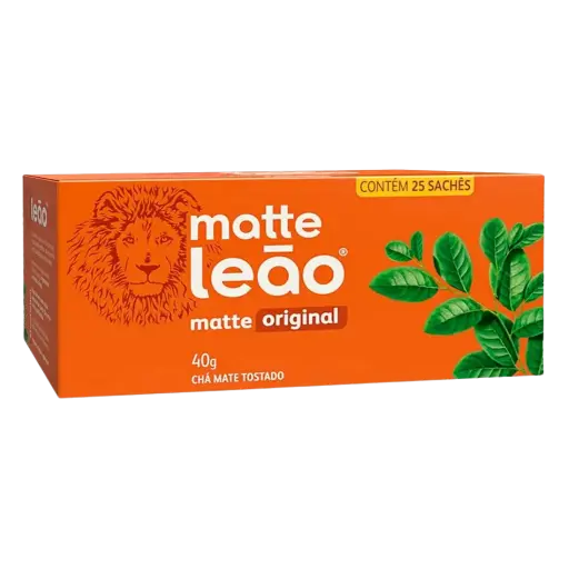 [4740] Matte Leao Matte Original 40g Cha Mate Tostado 25 Saches  