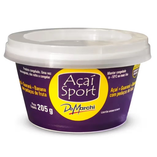 [4884] Açaí Demarchi con Guaraná y Banana 205 g