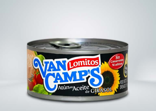 Van Camps Lomitos Atun En Aceite De Girasol 184g