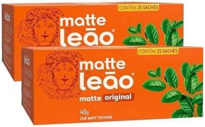 [5084] Matte Leao Matte Original 40g Cha Mate Tostado 25 Saches
