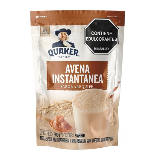 [1002] Avena Quaker Sabor Arequipe 300g 