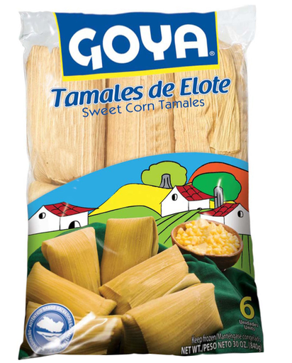 [5118] Goya Tamales De Elote 840g 6Und