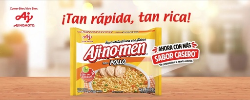[5136] Ají-no-men Sabor Pollo – 80 g
