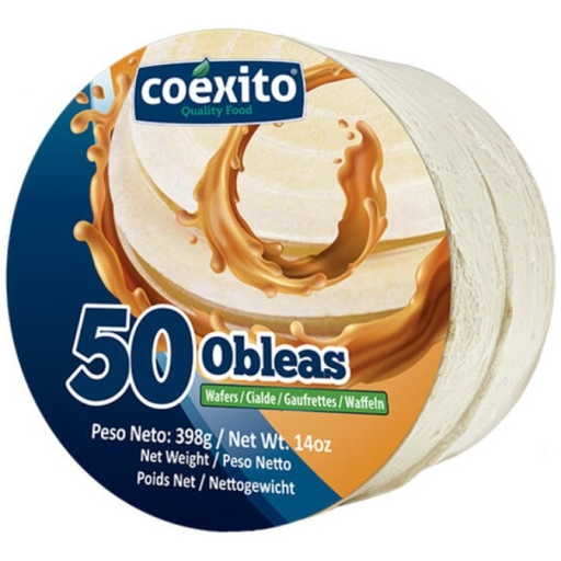 [0729] Obleas  Wafer 50und 398gr Coexito