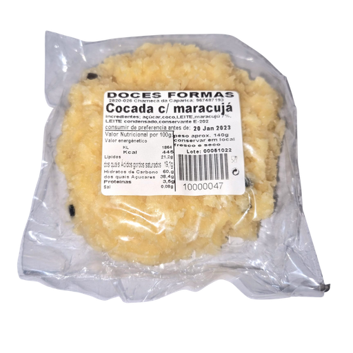 [00047] Cocada Blanca/Negra 90G