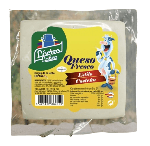 [4111] Queso Fresco Estilo Costeño 500g 