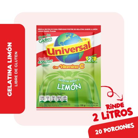 [04459] Gelatina Limon Universal 130g