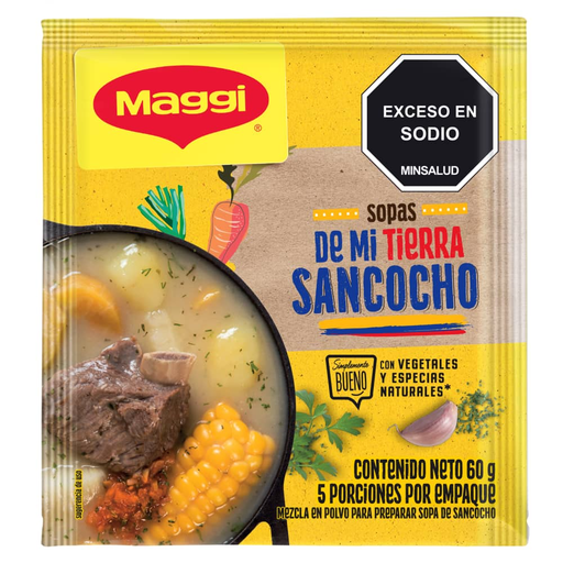 [5297] Maggi Sopas De Mi Tierra Sancocho 60g