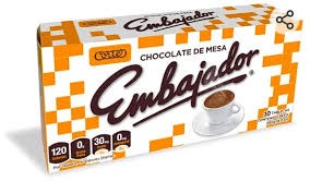 [01500] Chocolate Embajador 10 Tabletas 26Gr
