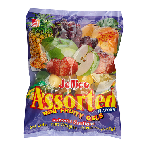 [06312] Gelatinas Surtidas Jellico 306G 20Und