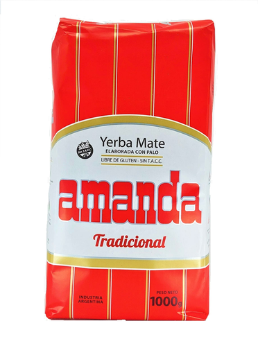 [5334] Yerba Mate Amanda Roja 1 Kg