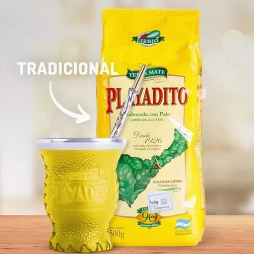 [00911] Yerba Mate Playadito C/Palo 500Gr
