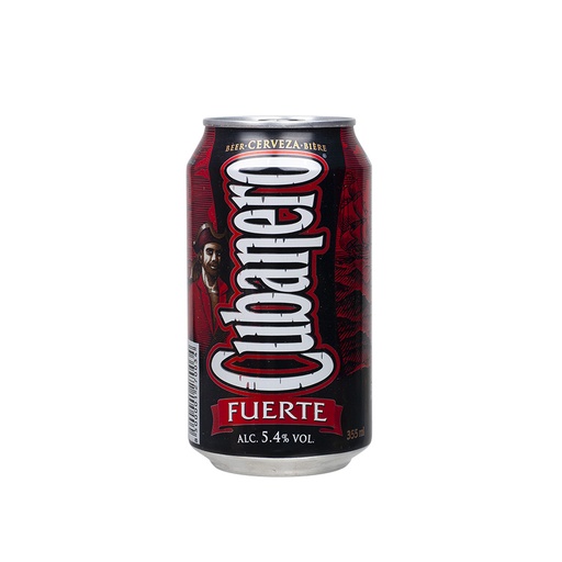 [5347] ​Cerveza Cubanero Fuerte 355 ml – Lager Cubana 5,4% Vol.
