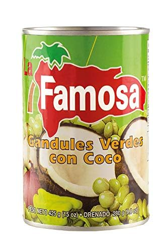 [23878] Guandules Verdes Con Coco La Famosa 425g