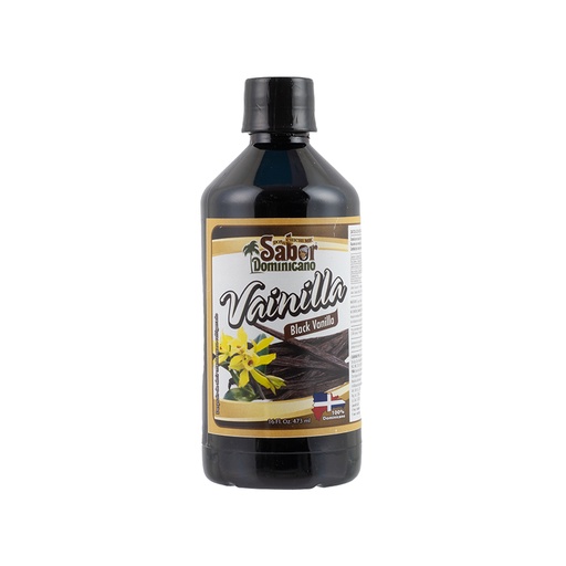 [5356] Vainilla Negra  Sabor Dominicano 473ml