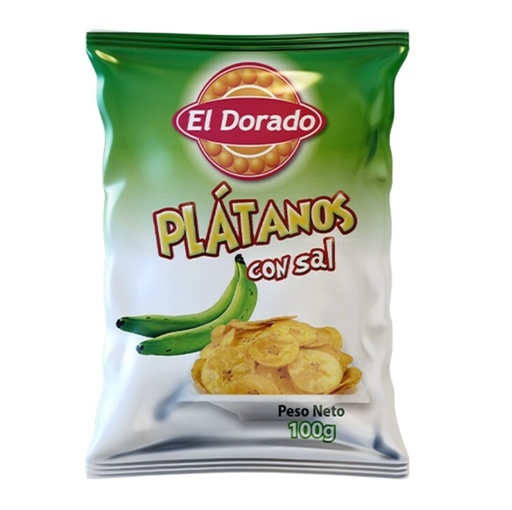 [5586] El Dorado Platanitos Con Sal 100g