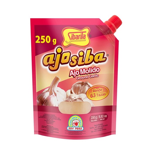 [3636] Ajo Siba Ajo Molido 250G Sibarita