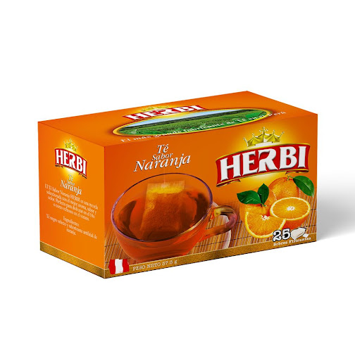 [1995] Herbi Te De Naranja 25 Sobres