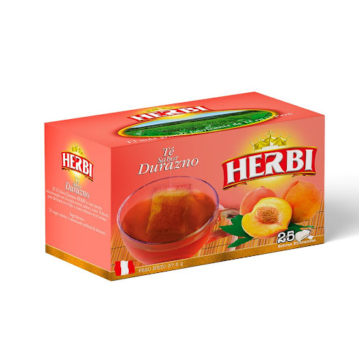 [1988] Herbi Te Sabor Durazno 25 Sobres