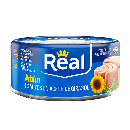 [04945] Real Atun Aceite Girasol 180g